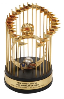 Mel Stottlemyre’s 1996 New York Yankees Personal World Series Trophy   (Stottlemyre LOA)
